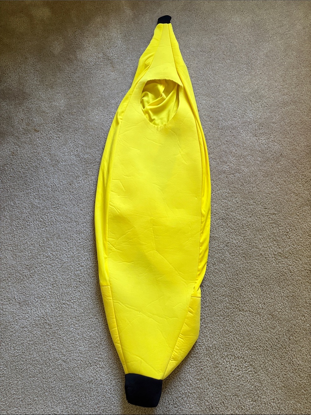 Kids Yellow Banana One-Piece Halloween Costume